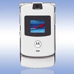 Сотовый телефон Motorola RAZR V3i white