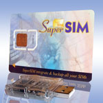 Комплект Multi SIM - Super SIM на 16 номеров    